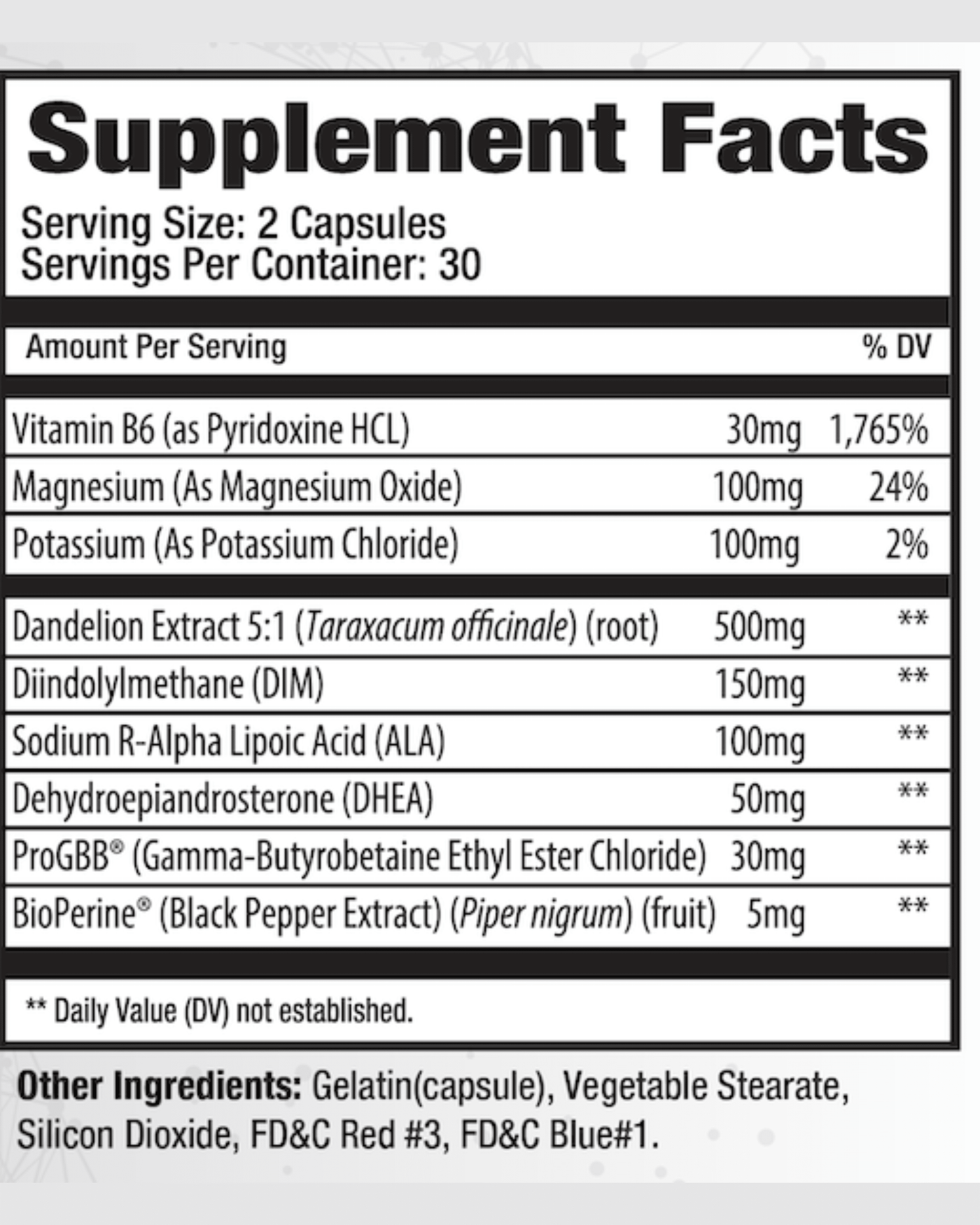 Supplement Facts