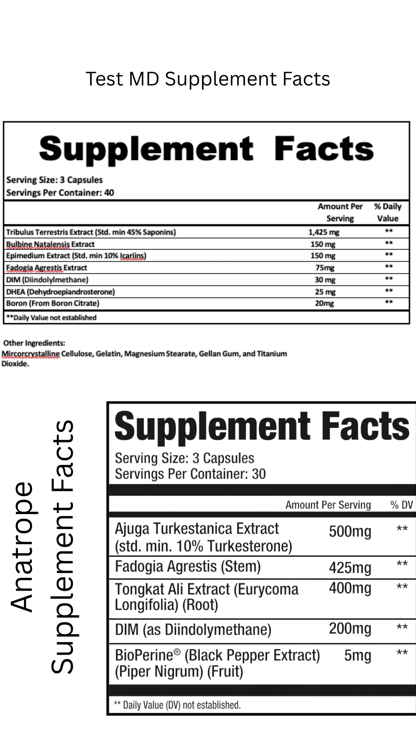Supplement Facts