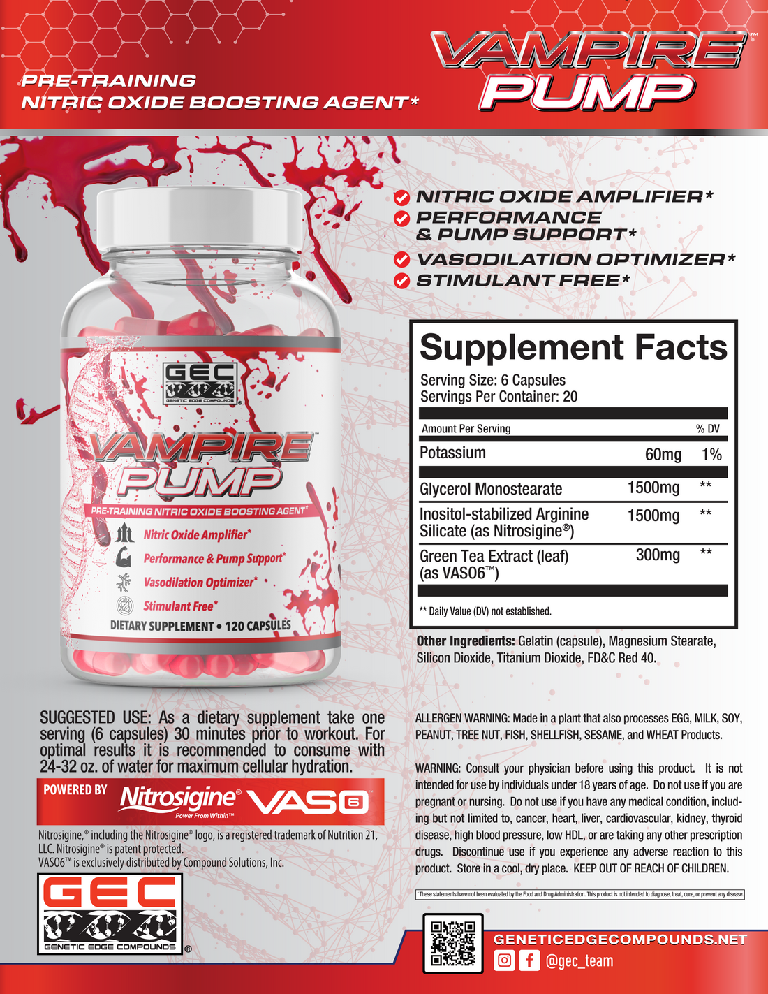 Vampire Sampler Vampire Pump